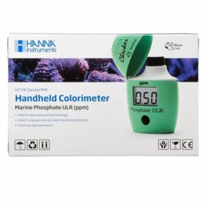 Colorímetro de fosfato de rango ultrabajo PPM HI774 Hanna Checker - Agua marina
